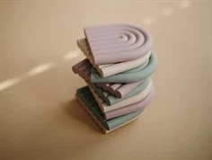 Mushie cambridge blue regnbue bidering